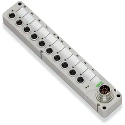 Wago 757-303 M8-Sensor-/ Aktorbox,10-fach,3-polig 757303