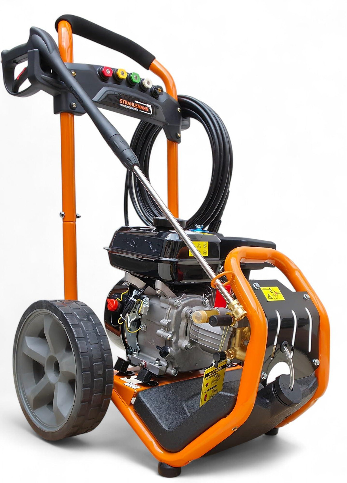 Selius Hogedrukreiniger Benzine 7 Pk - 220 Bar - 540 Liter Per Uur - Groen