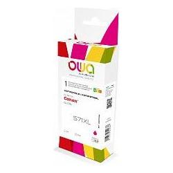 Armor OWA WECARE ARMOR ink kompatibilní s CANON CLi-571XLM, Äervená/magenta (K20707W4)