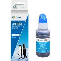 G&G EcoTank Tinte kompatibel mit Epson 106/ C13T00R240 cyan
