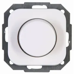 Kopp 847002001 DONAU- Universal-Dimmer Farbe:arktisweiß