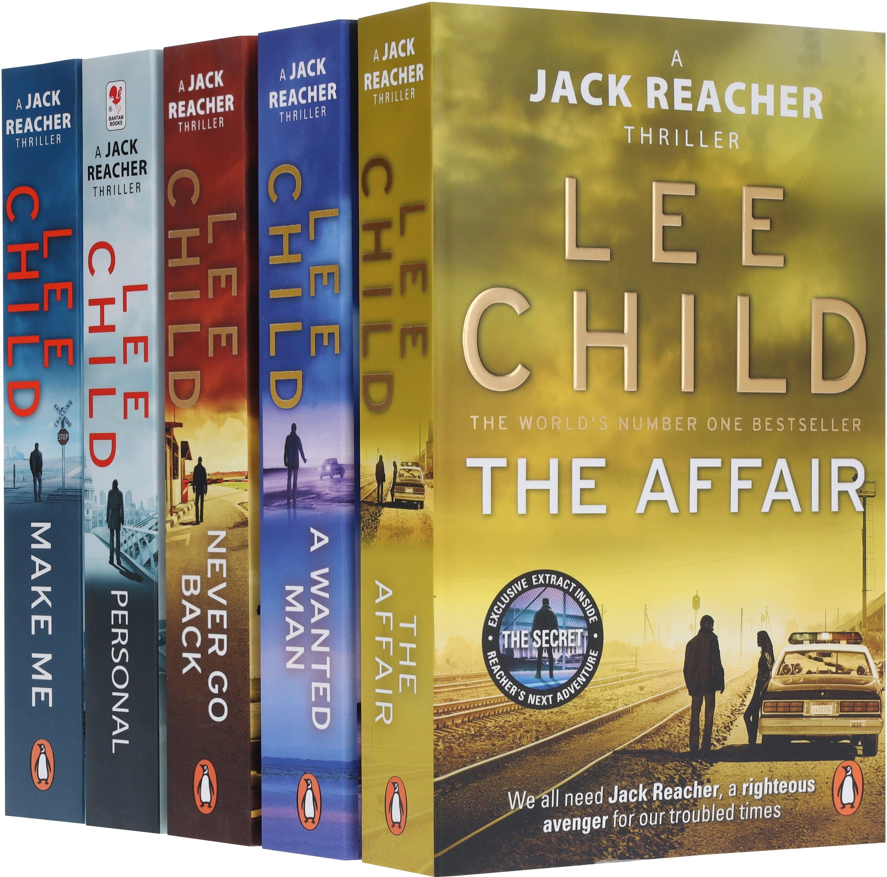 Jack Reacher by Lee Child: Books 16-20 Collection Set - Fiction - Paperback Penguin Random House