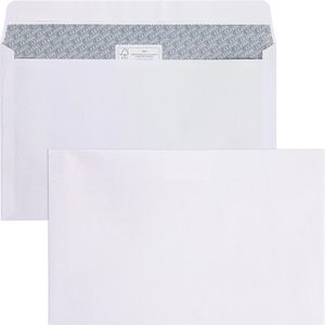 ÖKI Briefumschläge Spezial, weiß, C5, ohne Fenster, haftklebend, 90g/m², 100 Stück