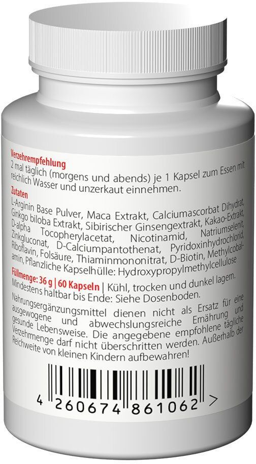 Eroxel Fruchtbarkeit Kapseln 60 St