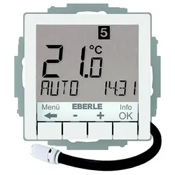 Eberle Controls UP-Uhrenthermostat UTE4800F-RAL9016-G55