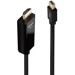 Lindy 36927 Videokabel-Adapter DisplayPort HDMI Typ A (Standard) Schwarz