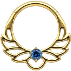 Titan Segmentring Clicker LOTUSBLÜTE