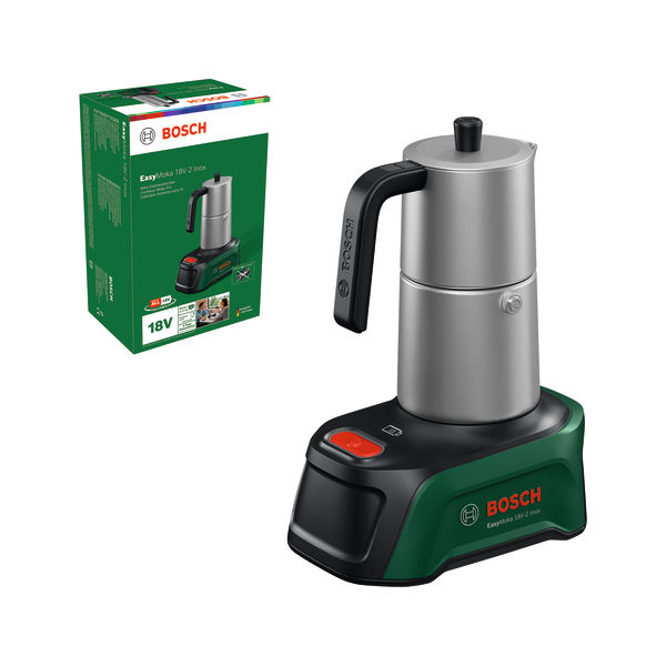 Bosch Kaffeemaschine EasyMoka 18V-2 Inox 0 603 9E4 100