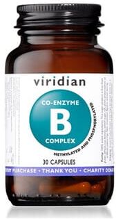 Viridian CO-ENZYME B COMPLEX 30 VCaps