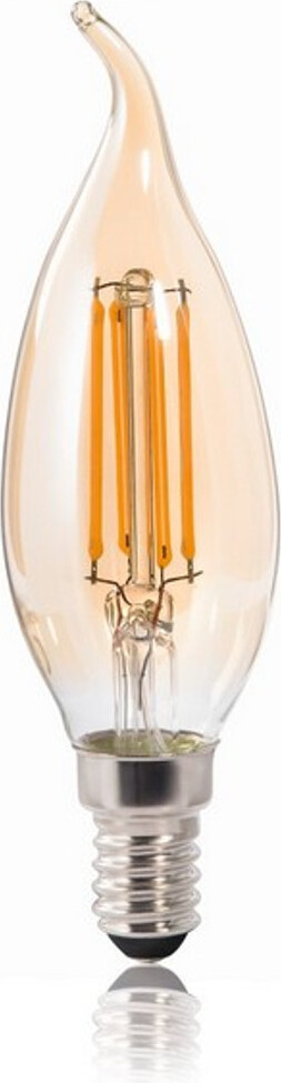 Xavax 00112841 E14 LED-kaars, 4W, 2400K, warmwit