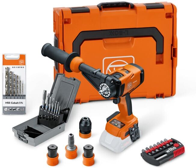 FEIN Perceuse-visseuse sans fil dans le kit utilisateur. ASCM 18-4 QM AS Metal A (71161564000   71161564000)
