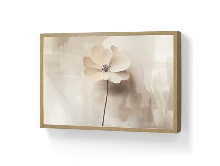 OnlyWow Wandleuchte MIT Akku Blume - Beige - Farbe - Schatten 60x40 cm, Rechteckig, LED integrated, 60x40x8 cm, Lampen & Leuchten, Innenbeleuchtung, Wandleuchten