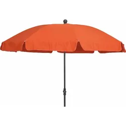 SIENA GARDEN  Tropico Tropico Mittelstockschirm anthrazit/terracotta Ø 250cm