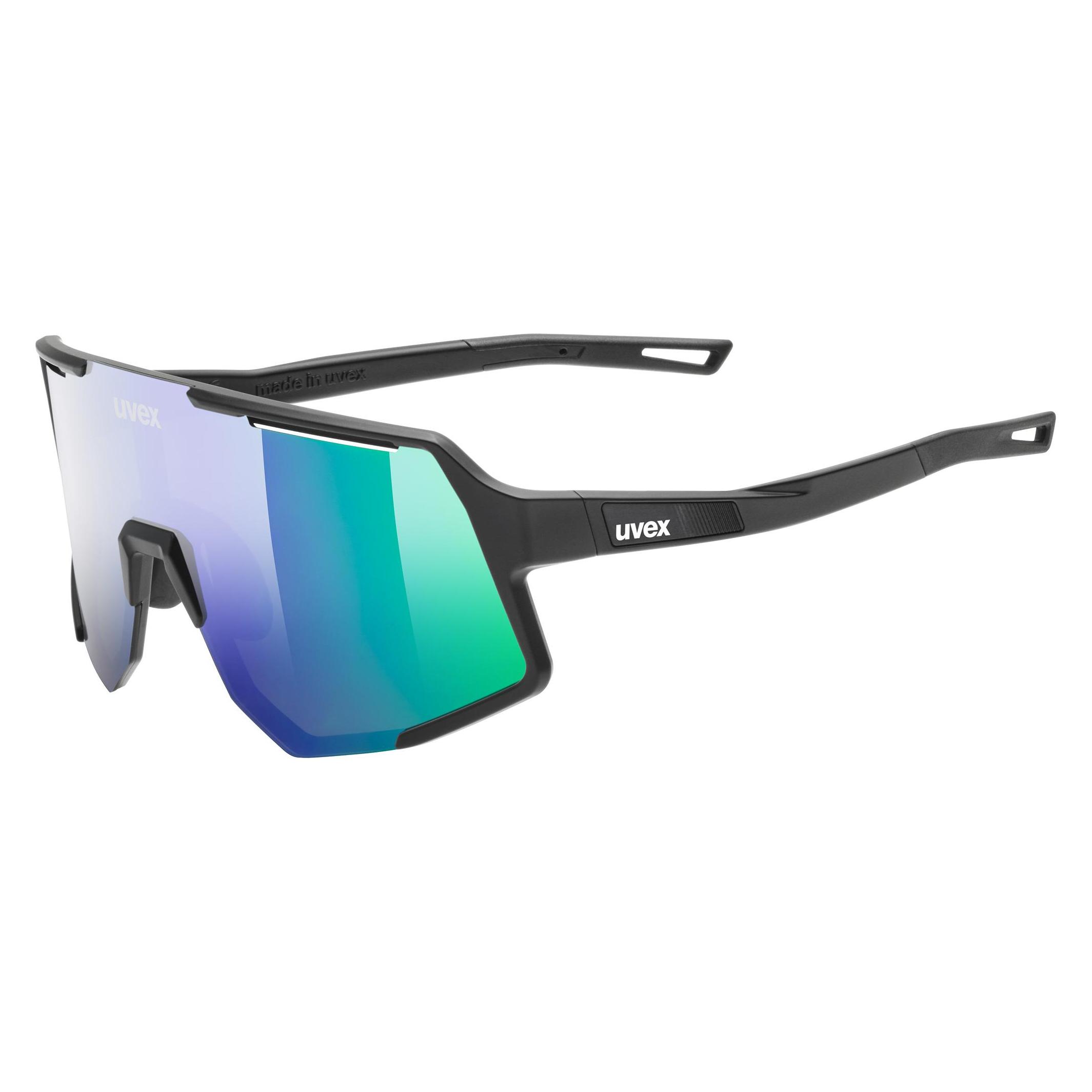 Uvex sequenze (Black Matt (Green), Mirror Green) (534006)