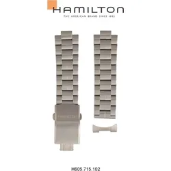 Hamilton - Khaki Field Chrono - Band-set Edelstahl H695.715.102 - silber