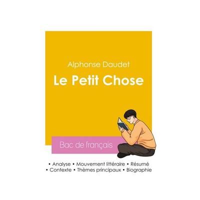 Réussir son Bac de français 2026 : Analyse du roman Le Petit Chose de Alphonse Daudet, Taschenbuch von Alphonse Daudet, Bac de français,