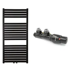 Thermal Trend KH Heizkörper 97x45 cm schwarz SETKH450970SBLVOD