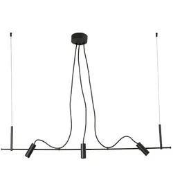 Faro Outdoor LED Pendelleuchte CLAP 38°, 3x6W, 3000K, IP65, schwarz FAR-75711-233