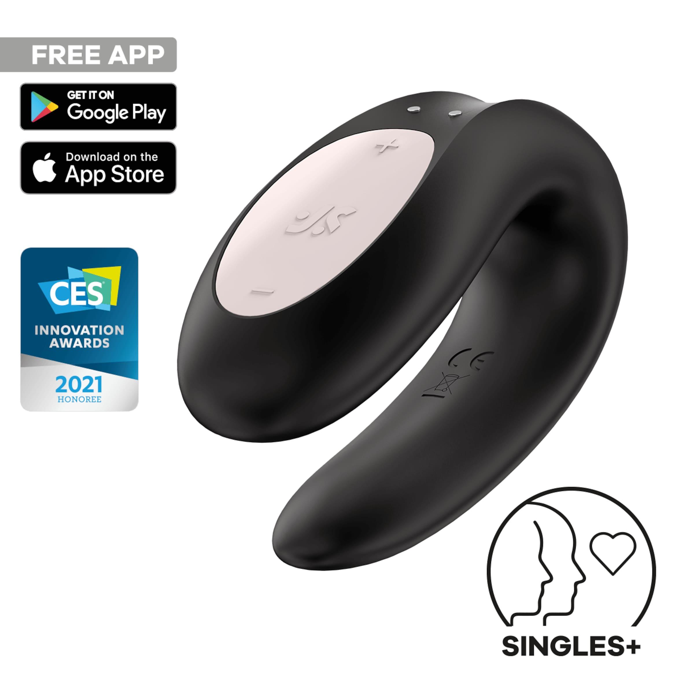 Satisfyer Double Joy Connect App, 9 cm