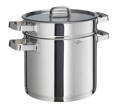 Küchenprofi San Remo kookpannen van 18/8 roestvrij staal en Küchenprofi San Remo pastasoep pan van 22 cm