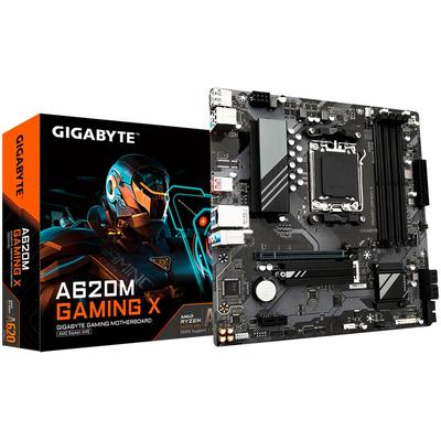 GIGABYTE Mainboard "A620M GAMING X", schwarz, B:24,4cm H:3,5cm T:24,4cm, Mainboards