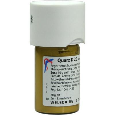 WELEDA AG QUARZ D 20 Trituration 20 g 01573287