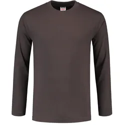 Langarmshirt "101015" Casual - L - dark grey