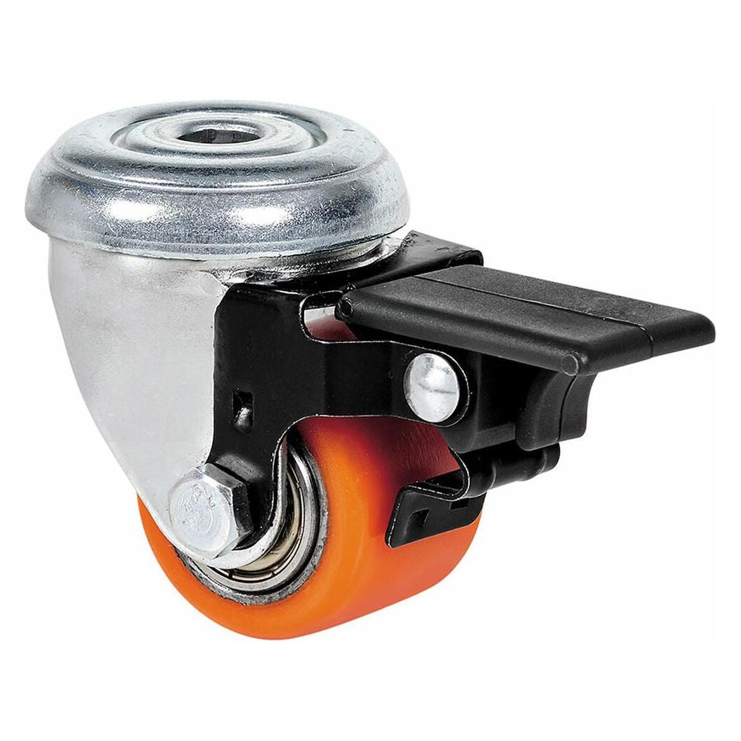 Ruedas Alex Rueda Orange Polyurethan Eisen Ø 3,5 Cm Drehbar (57236603)
