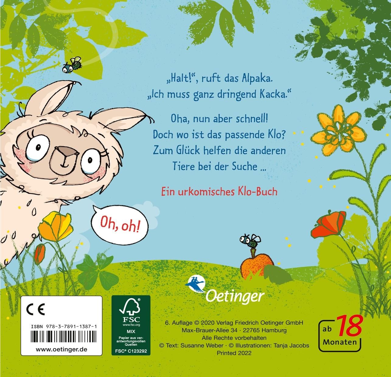 Oetinger Das Alpaka muss Kacka