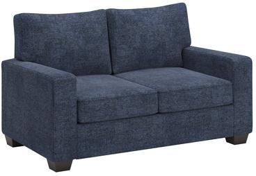 iNSPIRE Q Classic Roros Fabric Upholstered Square Arm Loveseat
