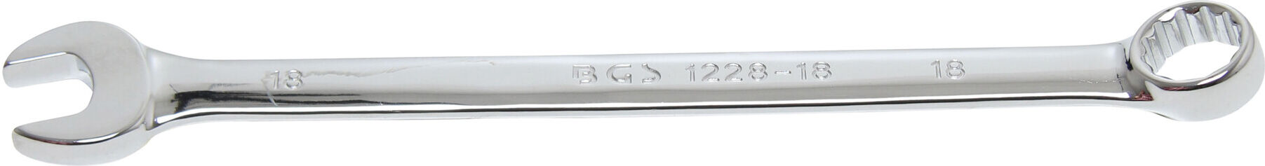BGS Maul-Ringschlüssel extra lang SW 18 mm ; BGS technic (1228-18)