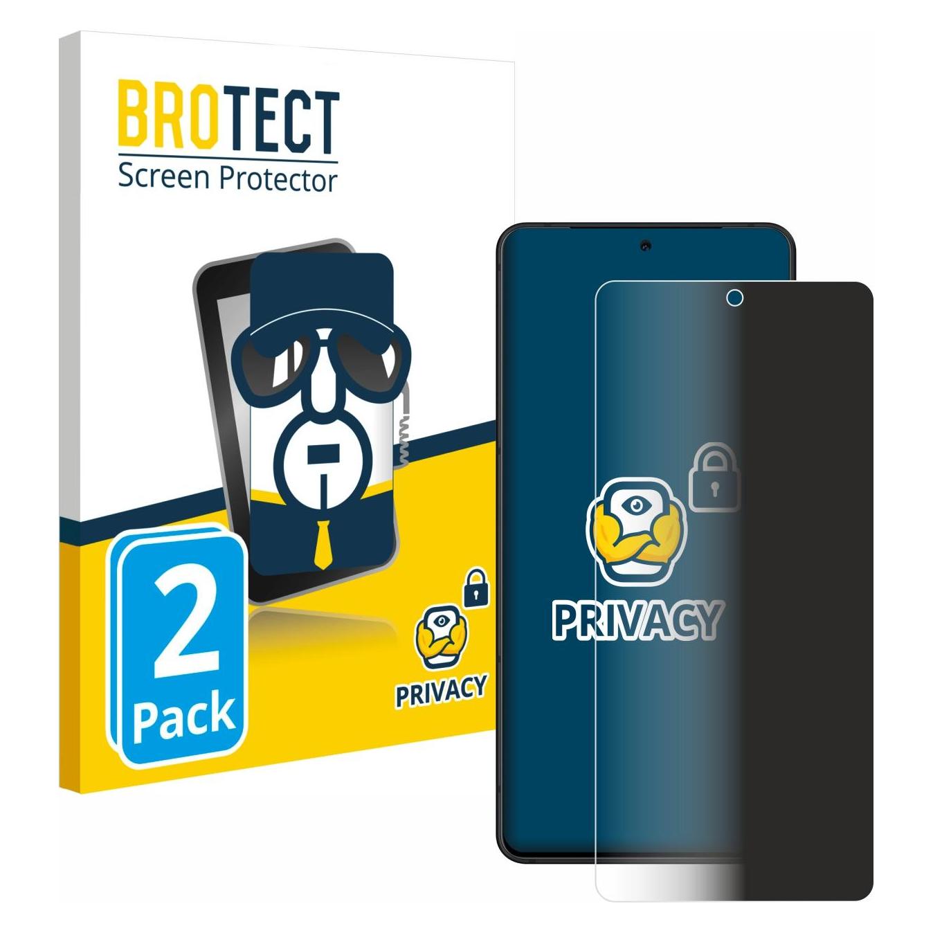 Brotect Sichtschutzfolie Anti-Spy Privacy Folie Blaulicht-Schutz (Asus ROG Phone 8) (4352490)