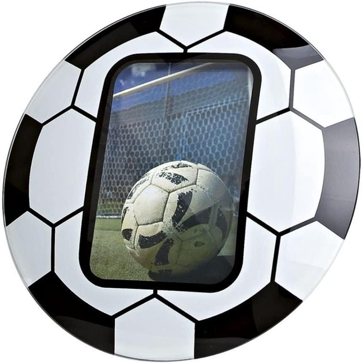 Transparante voetbal fotolijst voor het bewaren van herinneringen - 13 x 18 cm