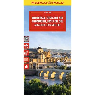 MARCO POLO Reisekarte Andalusien, Costa del Sol 1:200.000, Sonstige von Marco Polo, MairDuMont, 978-3-575-02064-2