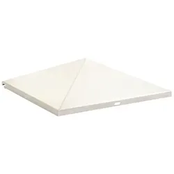 Standascher Ascher-Papierkorb-Spitze (geschlossen) Edelstahl pyramidenförmige Spitze für den Ascher Papierkorb
