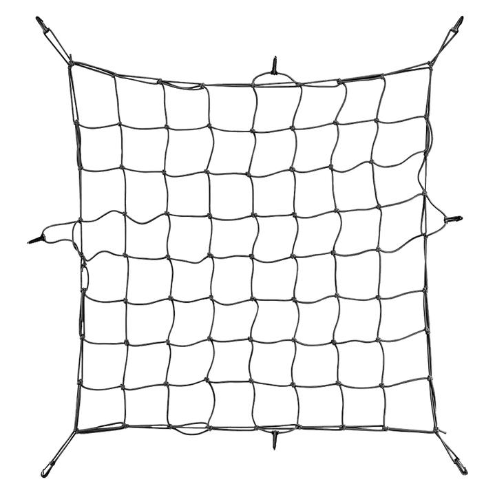 Thule Gepäcknetz 595 80 x 80cm Gepäckkorb (Schwarz) (762813)