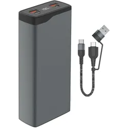 4smarts VoltHub Pro (26800 mAh, 22.50 W, 99.16 Wh), Powerbank, Schwarz