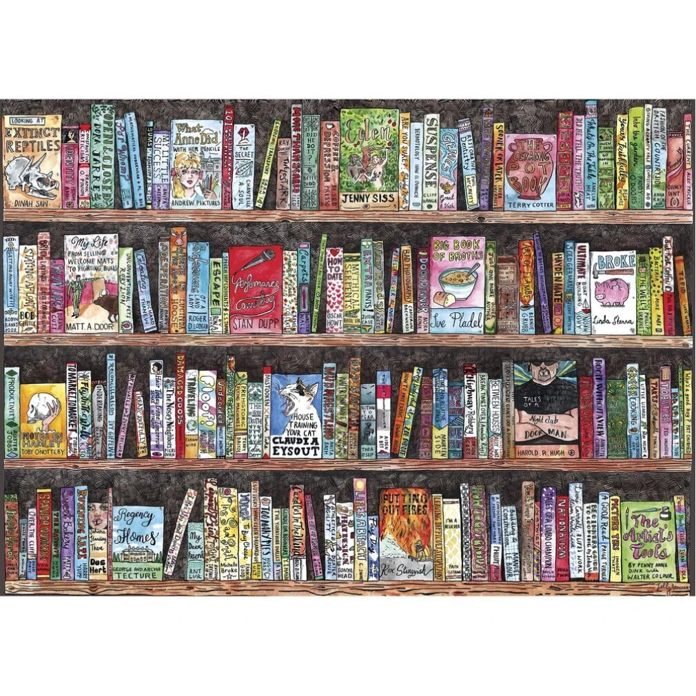 Gibsons Puzzel Woordspel van de auteur 1000 stukjes