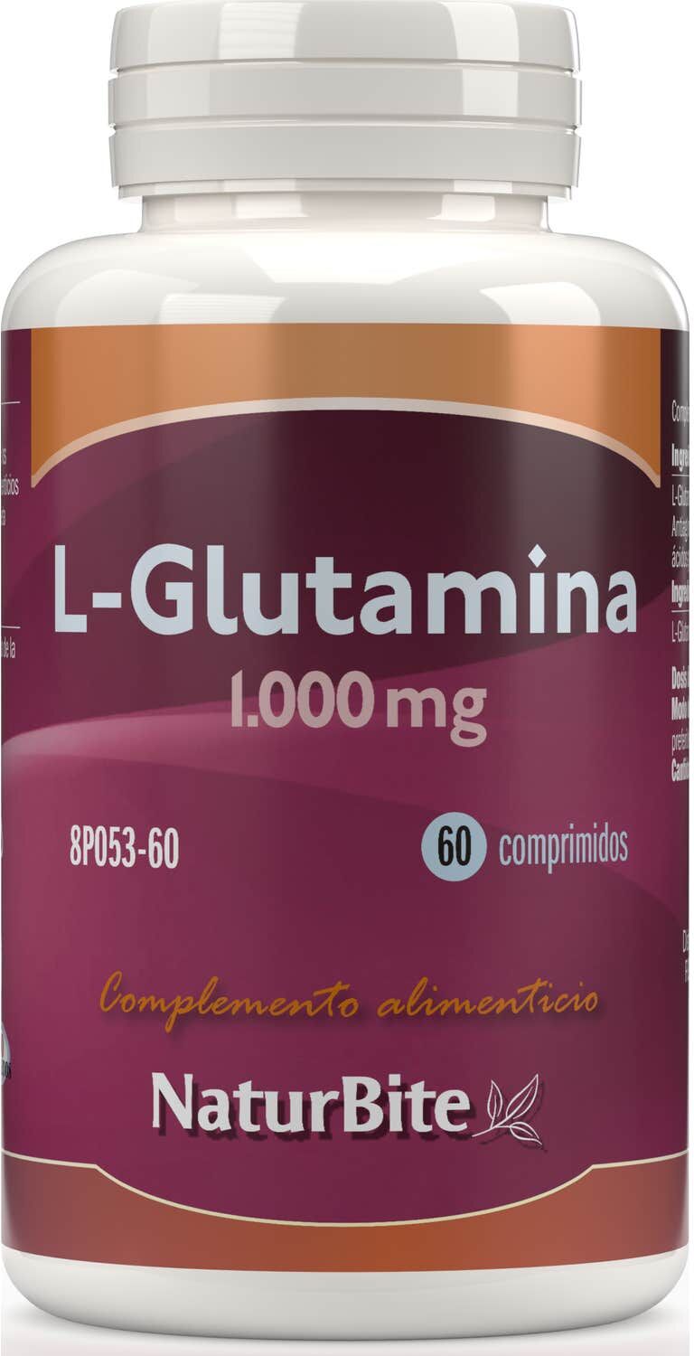 Naturbite L-Glutamina 1000 mg 60 tab