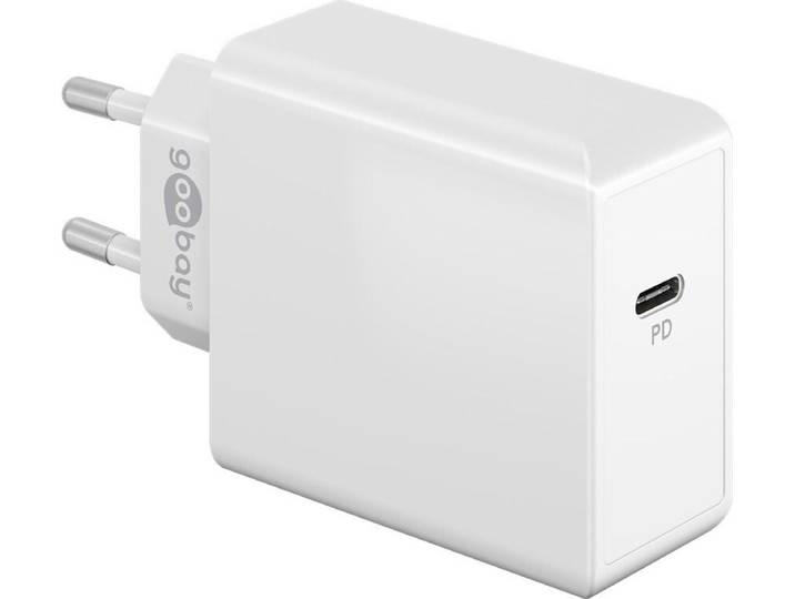 USB-C PD-snellader (65 W) wit