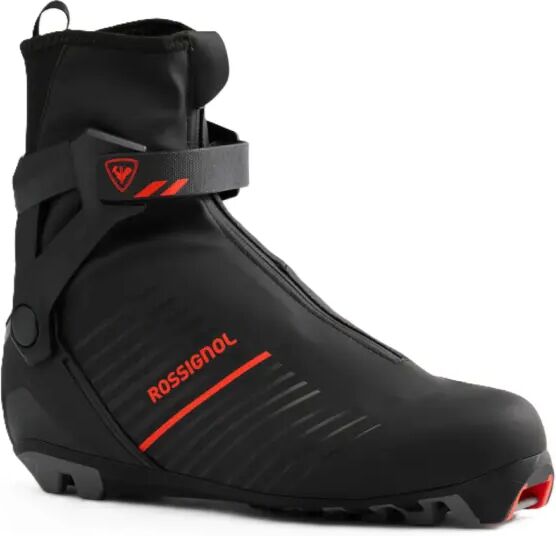 Cross Country Ski Boots Rossignol X-7 SC Combi (Black - 8)  - Black;Red - Size: 8 UK