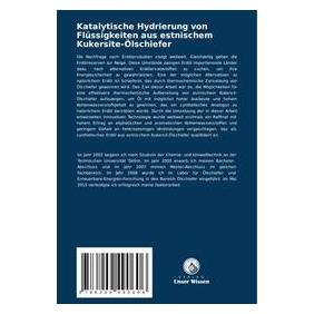 Umbreit Katalytische Hydrierung von Flüssigkeiten aus estnischem Kukersite-Ölschiefer (Deutsch, Softcover, Julia Krasulina) (69149526)