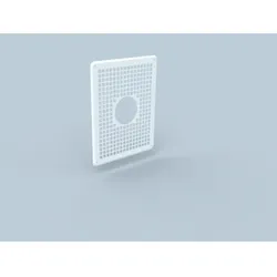 Bertrams Polyline EW Lüftungsgitter 40LG250 DN 250, für Hinterlüftung