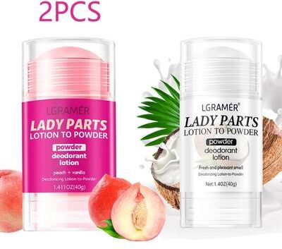 Inspire Essentials Peach Vanilla Deodorant Lotion Long Lasting Fruity Body Fragrance For Women d