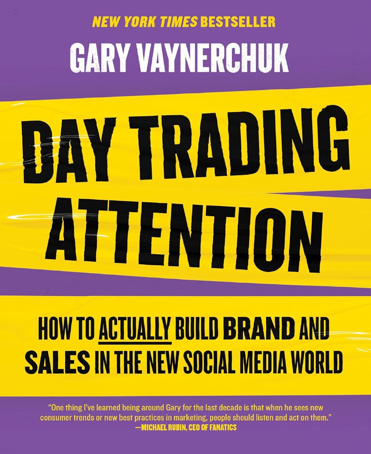 Various Publishers Day Trading Attention & Dare to Lead by Gary Vaynerchuk & Brené Brown - 2 Book Set - Mixed Format - Marketing & Leadership Business Books
