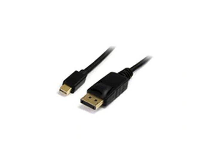 MicroConnect Mini DisplayPort 3 m-cavo DisplayPort Mini DisplayPort op Mini DisplayPort/Mini DisplayPort, mannelijk/mannelijk, verguld, zwart)