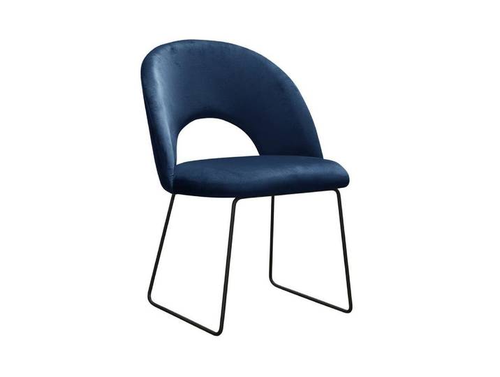 Xlmoebel Polsterstuhl Eleganter Polsterstuhl in Grau für Warteraum und Speisezimmer (1 St), Hergestellt in Europa