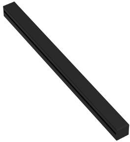 profil mural Hewi 950.13.0010DX peint par poudrage, 372 mm, mat profond blanc