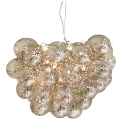 By Rydens Gross Ø 50cm 8-fl amber Hängeleuchte