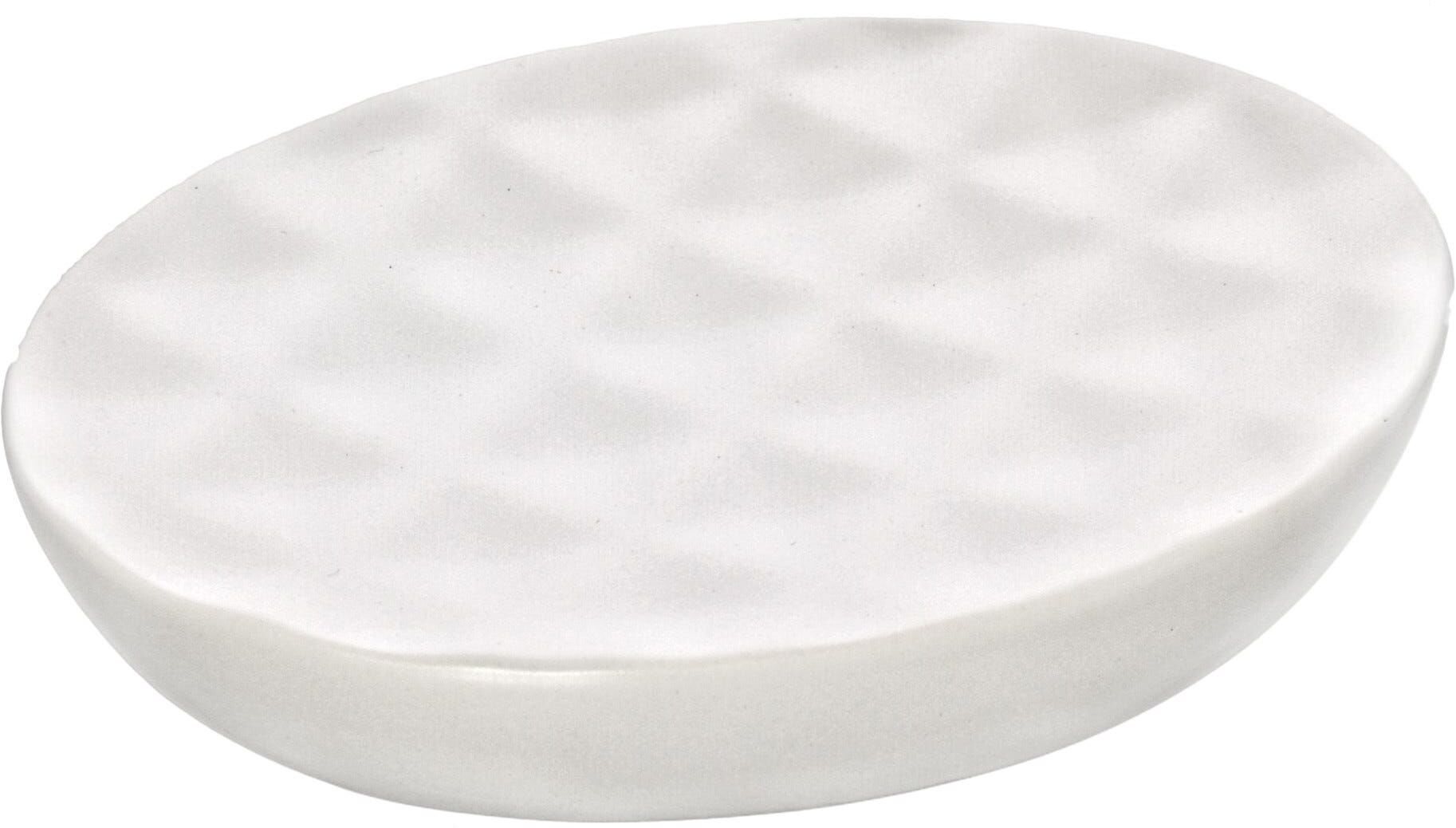 Tecnomat PORTASAPONE SERIE TEXAS IN CERAMICA COLORE BIANCO